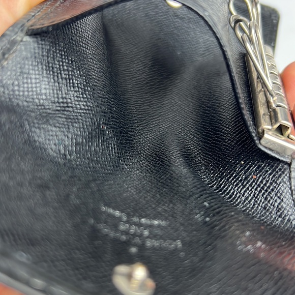 Auth. LV Louis Vuitton Black Epi Multicles 6 Key Ring Hoop Wallet unisex - Picture 15 of 17